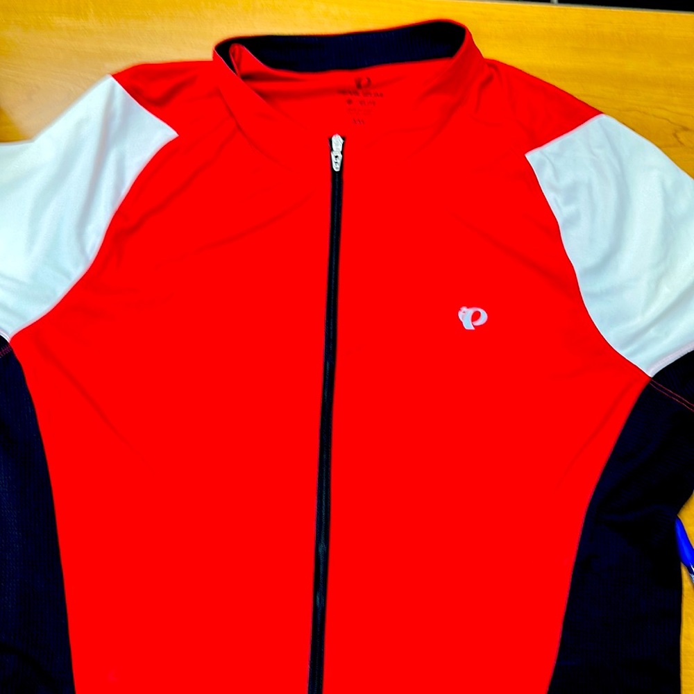 Womens XXL Pearl Izumi zip up cycling jersey